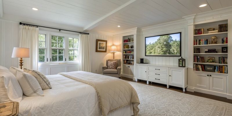 Built In Tv Cabinetry in Fairfax, VA